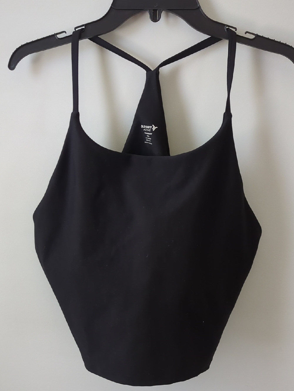 Old Navy Active Black Racerback Tank Top - Sculpt Active
